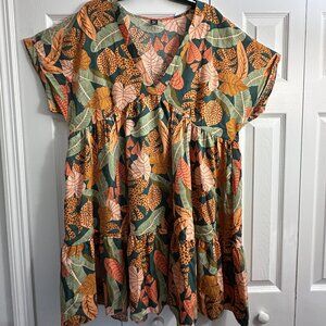 Shein Patterned Dress (2XL)